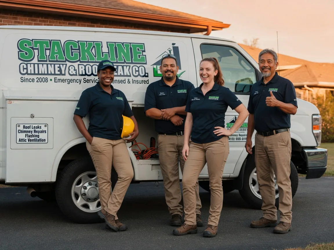 Chimney flashing repair company in Amidon, ND